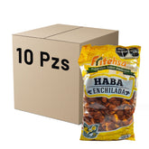 Caja de 10 piezas Haba Enchilada 700 g