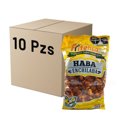 Caja de 10 piezas Haba Enchilada 700 g