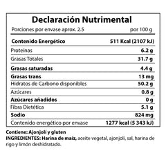 Churros con Ajonjolí y Limón 400 g