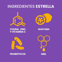 DFN Gummies 60 pzs | Deliciosas Gomitas con Probióticos + Vitaminas y Minerales