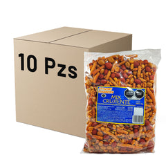 Caja de 10 piezas Botana Mix Crujiente 1 Kg