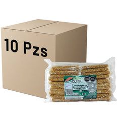 Caja de 10 Piezas Palanqueta Amaranto #3 C/20 Piezas