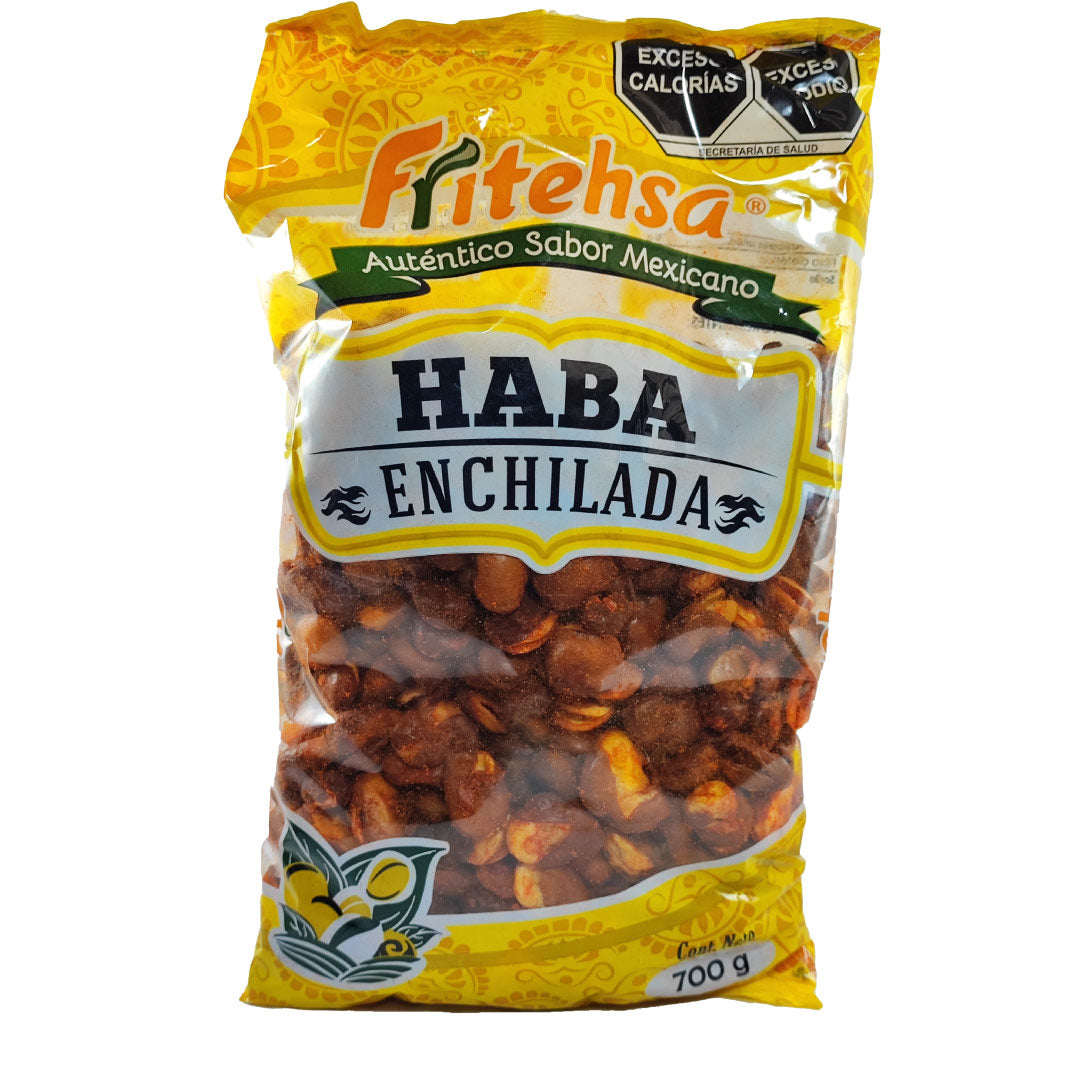 Caja de 10 piezas Haba Enchilada 700 g